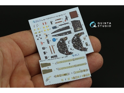 Messerschmitt Bf 109 G-2 / G-4 - 3d-printed & Coloured Interior (For Hasegawa Kits) - zdjęcie 3