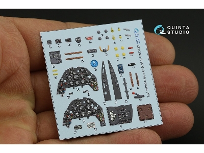 Messerschmitt Bf 109 G-2 / G-4 - 3d-printed & Coloured Interior (For Hasegawa Kits) - zdjęcie 4