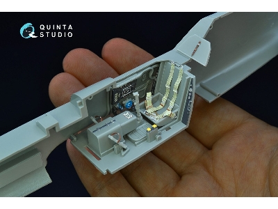 Messerschmitt Bf 109 G-2 / G-4 - 3d-printed & Coloured Interior (For Hasegawa Kits) - zdjęcie 9