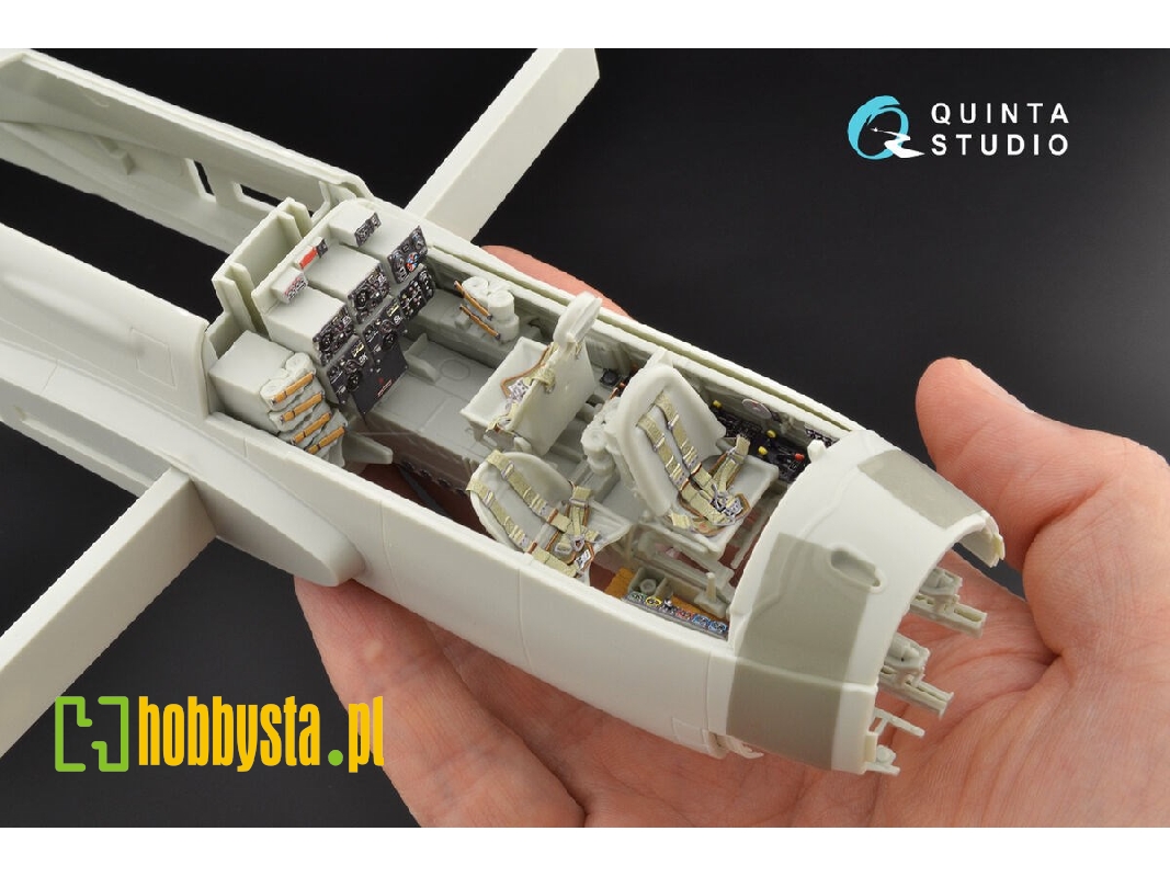 Junkers Ju 88 A-1 - 3d-printed & Coloured Interior (For Revell Kits) - zdjęcie 1 Junkers Ju 88 A-1 - 3d-printed & Coloured Interior (For Revell Kits) - zdjęcie 1