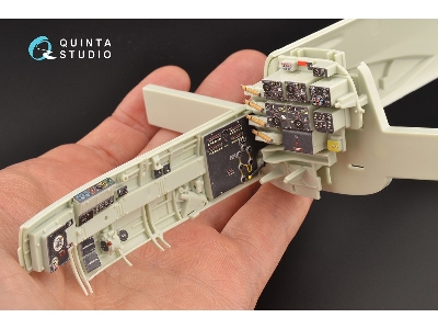Junkers Ju 88 A-1 - 3d-printed & Coloured Interior (For Revell Kits) - zdjęcie 6