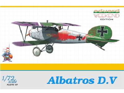  Albatros D. V 1/72 - samolot - zdjęcie 1