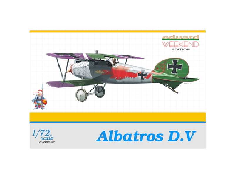 Albatros D. V 1/72 - samolot - zdjęcie 1