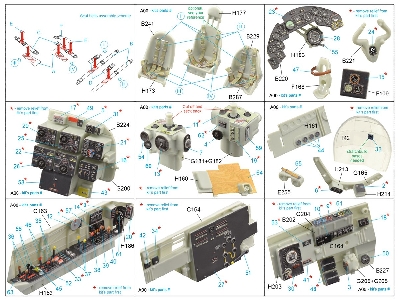 Junkers Ju 88 A-1 - 3d-printed & Coloured Interior (For Revell Kits) - zdjęcie 14
