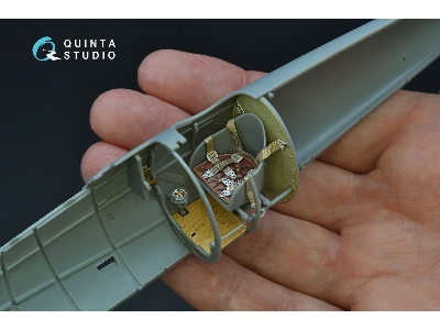 Albatros D.V Interior  - 3d-printed & Coloured Interior (For Wingnut Wings Kits) - zdjęcie 1