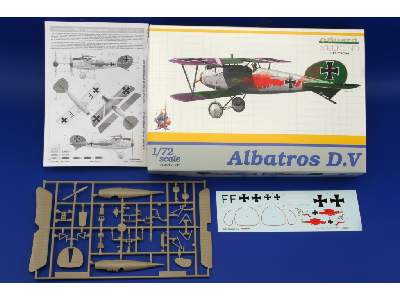  Albatros D. V 1/72 - samolot - zdjęcie 2