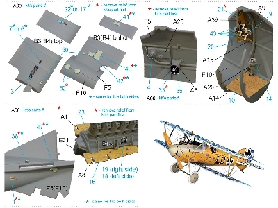 Albatros D.V Interior  - 3d-printed & Coloured Interior (For Wingnut Wings Kits) - zdjęcie 14