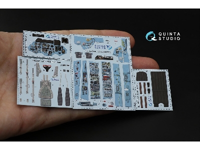 Sukhoi Su-27 Flanker-b - 3d-printed & Coloured Interior (For Trumpeter Kits) - zdjęcie 3