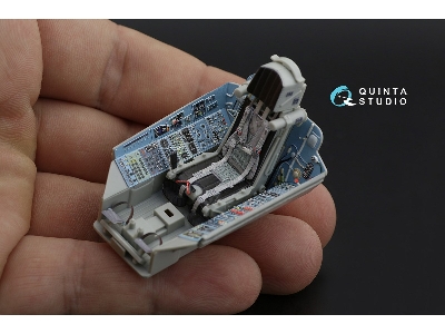 Sukhoi Su-27 Flanker-b - 3d-printed & Coloured Interior (For Trumpeter Kits) - zdjęcie 9
