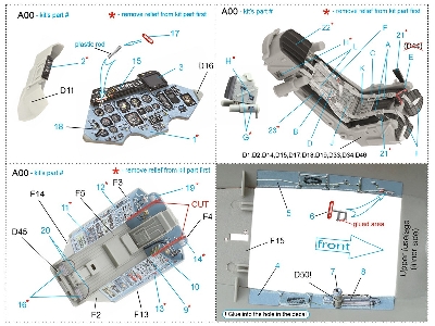 Sukhoi Su-27 Flanker-b - 3d-printed & Coloured Interior (For Trumpeter Kits) - zdjęcie 12