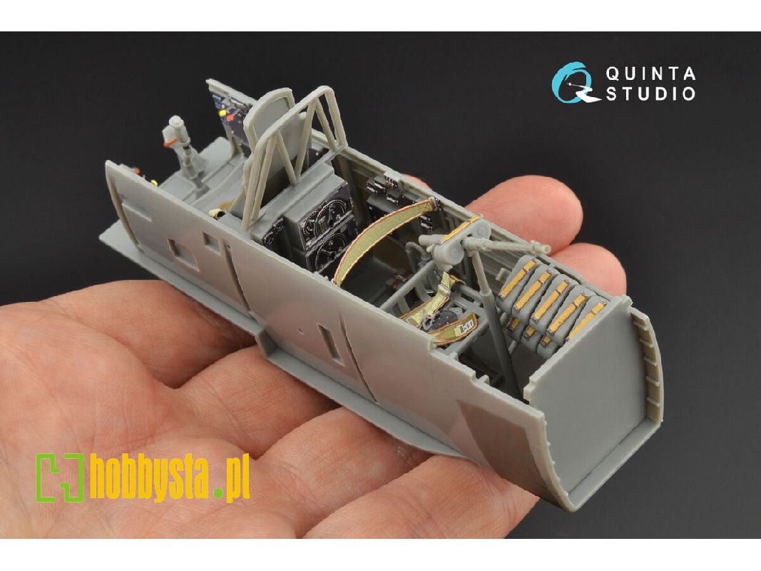 Junkers Ju-87 B-2 / R-2- 3d-printed & Coloured Interior (For Trumpeter Kits) - zdjęcie 1 Junkers Ju-87 B-2 / R-2- 3d-printed & Coloured Interior (For Trumpeter Kits) - zdjęcie 1