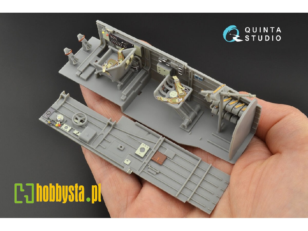 Junkers Ju-87 A- 3d-printed & Coloured Interior (For Trumpeter Kits) - zdjęcie 1 Junkers Ju-87 A- 3d-printed & Coloured Interior (For Trumpeter Kits) - zdjęcie 1
