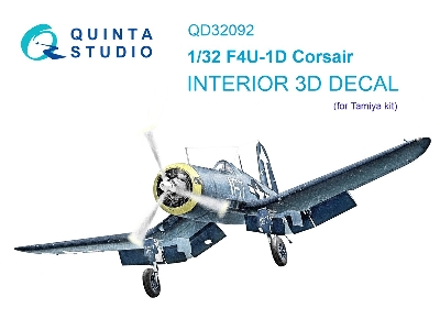 Vought F4u-1d- 3d-printed & Coloured Interior (For Tamiya Kits) - zdjęcie 2