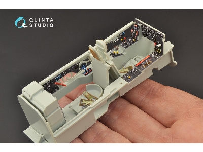 Heinkel He-219- 3d-printed & Coloured Interior (For Revell  Kits) - zdjęcie 7