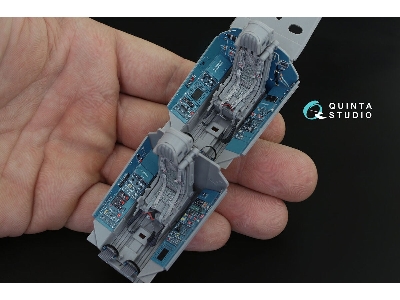 Sukhoi Su-30sm Flanker-c - 3d-printed & Coloured Interior (For Trumpeter Su-30mkk Kits) - zdjęcie 1