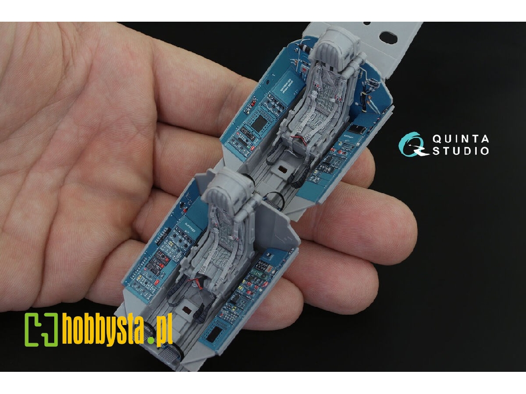 Sukhoi Su-30sm Flanker-c - 3d-printed & Coloured Interior (For Trumpeter Su-30mkk Kits) - zdjęcie 1 Sukhoi Su-30sm Flanker-c - 3d-printed & Coloured Interior (For Trumpeter Su-30mkk Kits) - zdjęcie 1