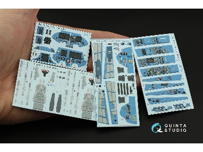 Sukhoi Su-30sm Flanker-c - 3d-printed & Coloured Interior (For Trumpeter Su-30mkk Kits) - zdjęcie 3