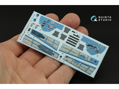 Sukhoi Su-30sm Flanker-c - 3d-printed & Coloured Interior (For Trumpeter Su-30mkk Kits) - zdjęcie 6