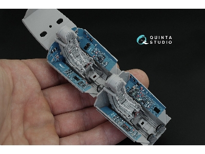 Sukhoi Su-30sm Flanker-c - 3d-printed & Coloured Interior (For Trumpeter Su-30mkk Kits) - zdjęcie 9