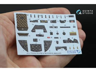 Hawker Tempest Mk.Ii - 3d-printed & Coloured Interior (For Special Hobby And Revell Kits) - zdjęcie 5