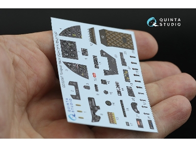 Hawker Tempest Mk. V - 3d-printed & Coloured Interior (For Special Hobby And Revell Kits) - zdjęcie 6