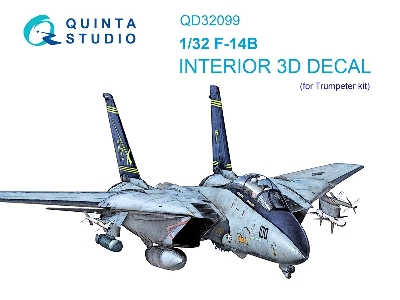 Grumman F-14 B Tomcat - 3d-printed & Coloured Interior (For Trumpeter Kits) - zdjęcie 2