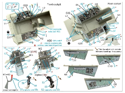 Grumman F-14 B Tomcat - 3d-printed & Coloured Interior (For Trumpeter Kits) - zdjęcie 14