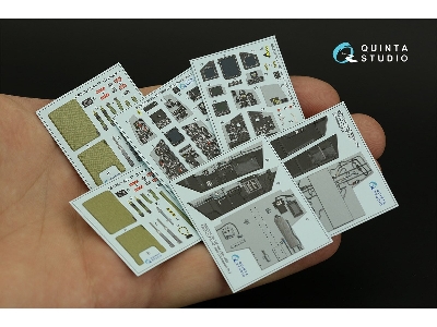 Boeing F/A-18 F Late And Ea-18 G - 3d-printed & Coloured Interior (For Trumpeter Kits) - zdjęcie 3