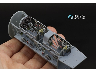 North American T-6 G Texan - 3d-printed & Coloured Interior (For Kitty Hawk Kits) - zdjęcie 1