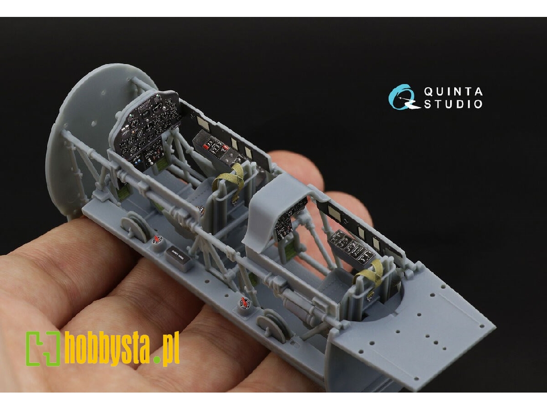 North American T-6 G Texan - 3d-printed & Coloured Interior (For Kitty Hawk Kits) - zdjęcie 1 North American T-6 G Texan - 3d-printed & Coloured Interior (For Kitty Hawk Kits) - zdjęcie 1