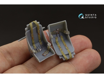 North American T-6 G Texan - 3d-printed & Coloured Interior (For Kitty Hawk Kits) - zdjęcie 9