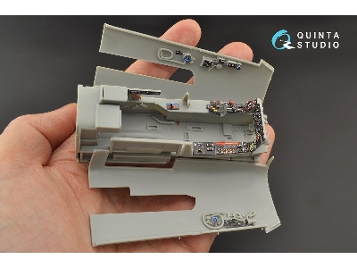 Heinkel He-219 - 3d-printed & Coloured Interior ( Forzoukei-mura Kits) - zdjęcie 11