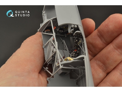 Fiat Cr.42 Falco 3d-printed & Coloured Interior (For Icm Kits) - zdjęcie 1