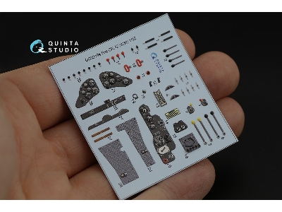 Fiat Cr.42 Falco 3d-printed & Coloured Interior (For Icm Kits) - zdjęcie 4