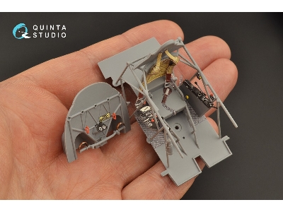 Fiat Cr.42 Falco 3d-printed & Coloured Interior (For Icm Kits) - zdjęcie 7