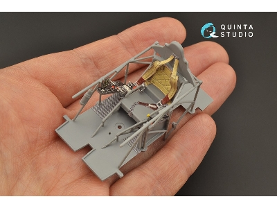 Fiat Cr.42 Falco 3d-printed & Coloured Interior (For Icm Kits) - zdjęcie 8