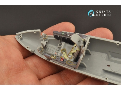 Junkers Ju Ef-126 / Ef-127 3d-printed & Coloured Interior (For Das Werk Kits) - zdjęcie 1