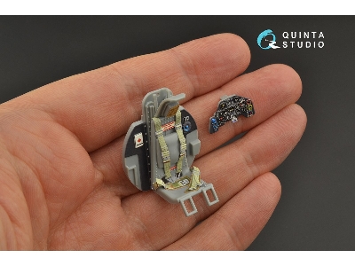 Junkers Ju Ef-126 / Ef-127 3d-printed & Coloured Interior (For Das Werk Kits) - zdjęcie 6