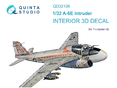 Grumman A-6 E Intruder 3d-printed & Coloured Interior (For Trumpeter Kits) - zdjęcie 2