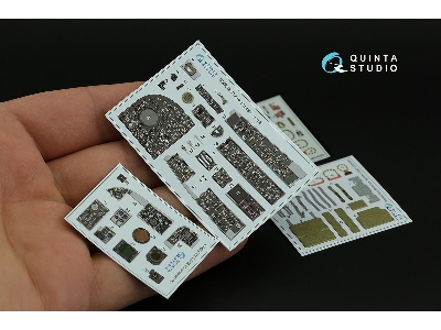 Grumman A-6 E Intruder 3d-printed & Coloured Interior (For Trumpeter Kits) - zdjęcie 3