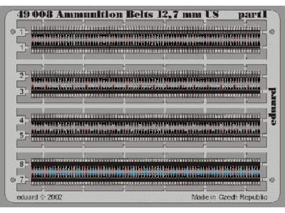  Ammunition Belts US Cal.0.50 1/48 - blaszki - zdjęcie 1