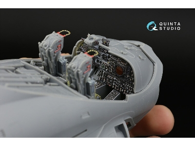 Grumman A-6 E Intruder 3d-printed & Coloured Interior (For Trumpeter Kits) - zdjęcie 8