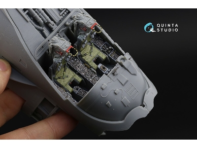 Grumman A-6 E Intruder 3d-printed & Coloured Interior (For Trumpeter Kits) - zdjęcie 12