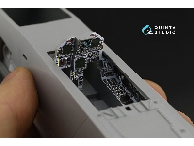 Mcdonnell Douglas F/A-18 C Late - 3d-printed & Coloured Interior (For Academy Kits) - zdjęcie 1