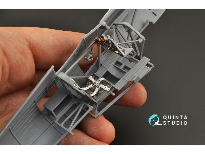 Pzl P.11c - 3d-printed & Coloured Interior (For Ibg Kits) - zdjęcie 1