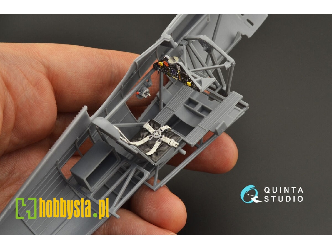 Pzl P.11c - 3d-printed & Coloured Interior (For Ibg Kits) - zdjęcie 1 Pzl P.11c - 3d-printed & Coloured Interior (For Ibg Kits) - zdjęcie 1