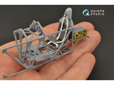 Pzl P.11c - 3d-printed & Coloured Interior (For Ibg Kits) - zdjęcie 8