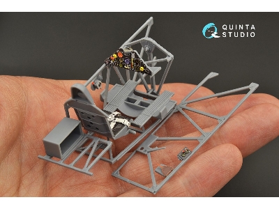 Pzl P.11c - 3d-printed & Coloured Interior (For Ibg Kits) - zdjęcie 9