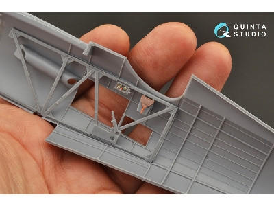Pzl P.11c - 3d-printed & Coloured Interior (For Ibg Kits) - zdjęcie 11