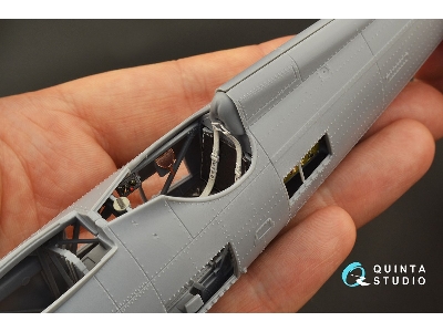 Pzl P.11c - 3d-printed & Coloured Interior (For Ibg Kits) - zdjęcie 13